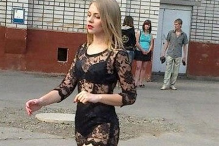 Скандальная выпускница Настя Фоменко из Павлограда (Анастасия Фоменко - Фото)